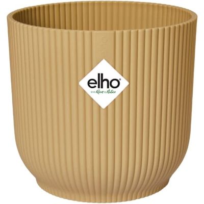 Elho Flower Pot Butter Yellow