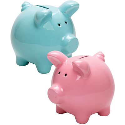Keepsake Gifts Ceramic Piggy Bank Duo Gift Sets