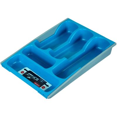 Curver Urban Plastic Expandable Cutlery Utensils Storage Tray