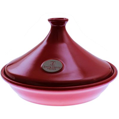 Emile Henry Flame Cooking Pottery Red Ceramic 