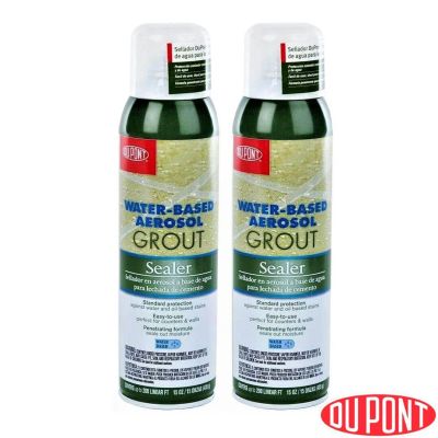 Pack Of 2 Dupont Water-Based Wall And Tile Grout Protection Aerosol Sealer Spray