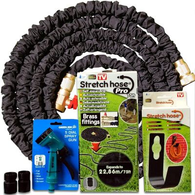 Garden Hose Stretch PRO Edition Newest Expandable with Hose Hanger 