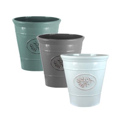 Country Style Gloss Plastic Planter